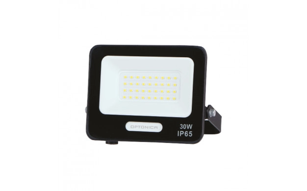 LED SMD reflektor crnog tijela 30W 4000K IP65 s 15 cm kabela