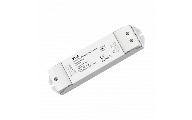 Triac dimmer DC12-48V 15A*1CH AC100-220V + pritisna sklopka