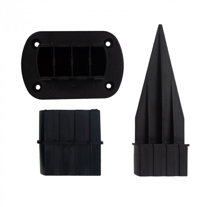 Solarni vrtni LED stup SSO-8, dva načina montaže - Slika 4