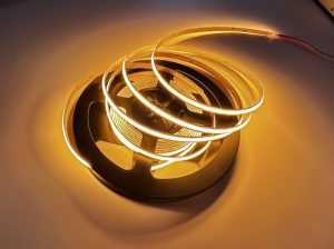 LED traka COB 480 9W/m ŽUTA 12V IP20 /5m/P