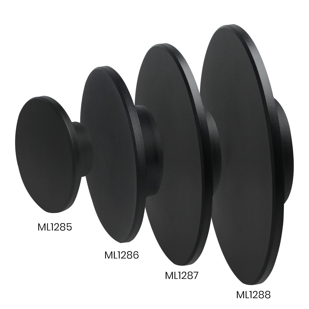 Zidna svjetiljka Disk 18W 3CCT IP65 Crna - Slika 3