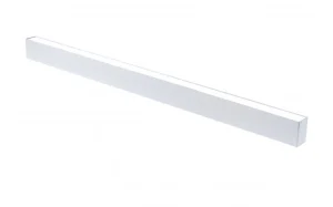 LED plastična linearna svjetiljka 38W 3CCT BIJELA