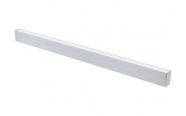 LED plastična linearna svjetiljka 38W 3CCT SREBRNA