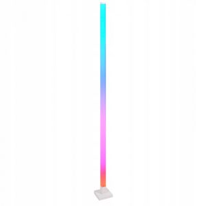 TUYA RGB glazbena podna lampa bijela