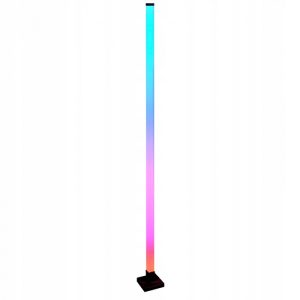 TUYA crna RGB glazbena podna lampa