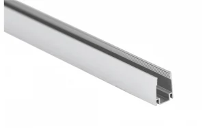 Aluminijski profil za LED traku srebrno tijelo/bijeli poklopac L+2M