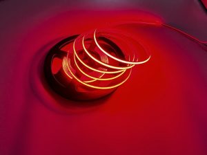 LED traka COB 480 9W/m CRVENA 12V IP20 /5m/P