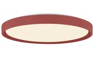 LED stropna svjetiljka 36W bijelo/crveno baršunasto tijelo CCT