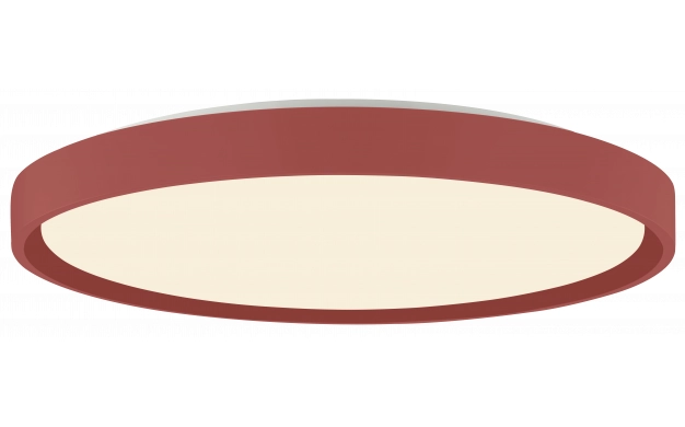 LED stropna svjetiljka 36W bijelo/crveno baršunasto tijelo CCT