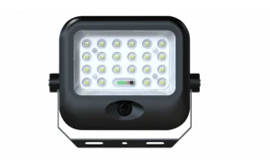 LED solarni reflektor 20W 6000K - IP65 + senzor + daljinski upravljač