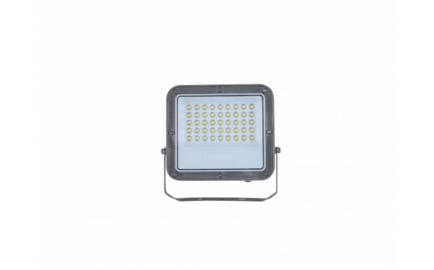 LED SMD reflektor 30W 6000K - sivo tijelo IP65 sa 100cm kabelom