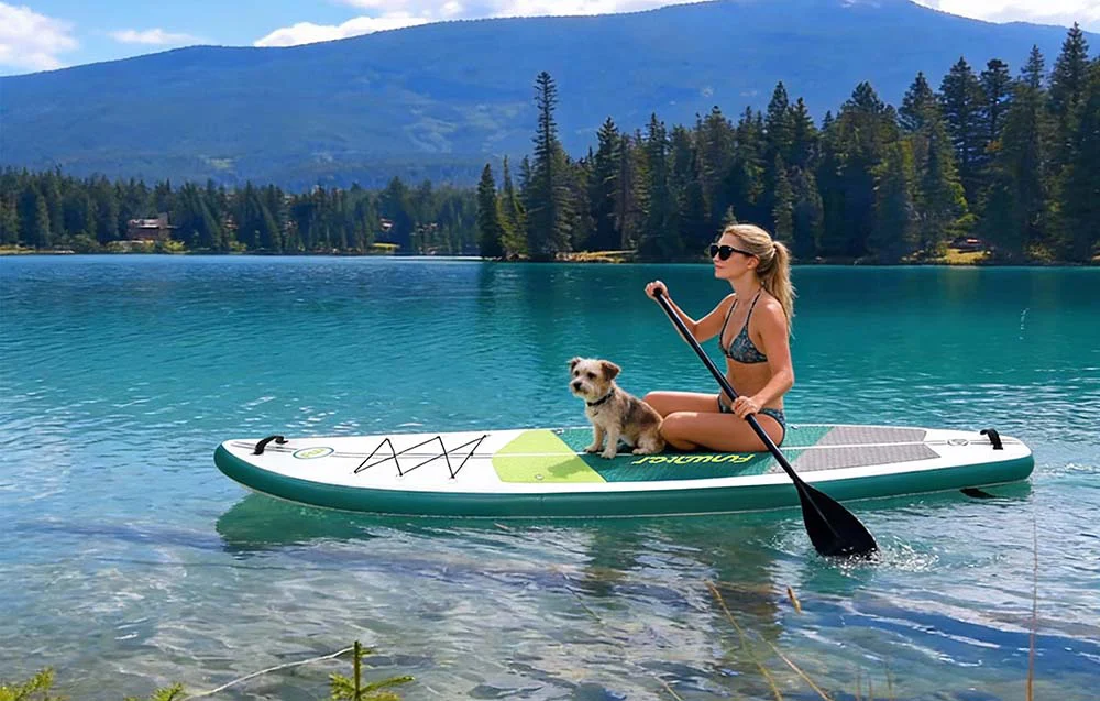 FunWater SUP daska 3,35m zeleno-bijela - Slika 3