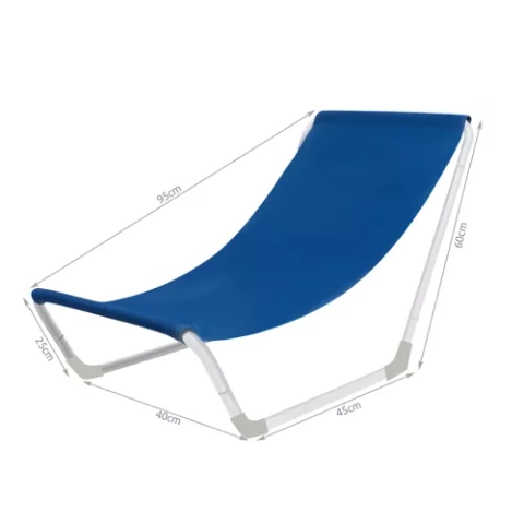 Ležaljka za plažu - sklopiva - Slika 3