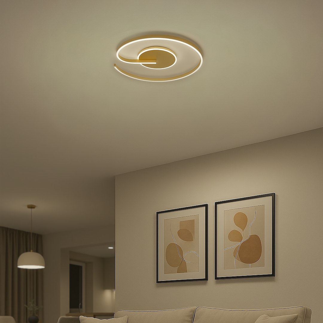 LORENZO GOLD 22W LED stropna svjetiljka - Slika 3