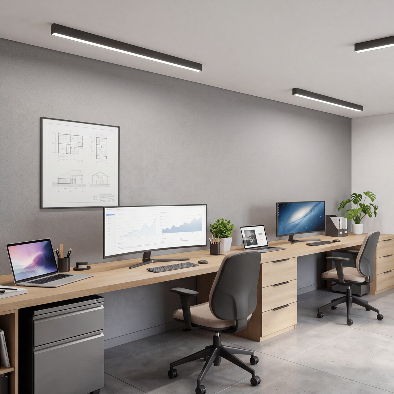 DAN LED 36W CRNA CCT - Slika 4
