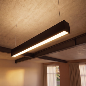 DAN LED 18W CRNA CCT