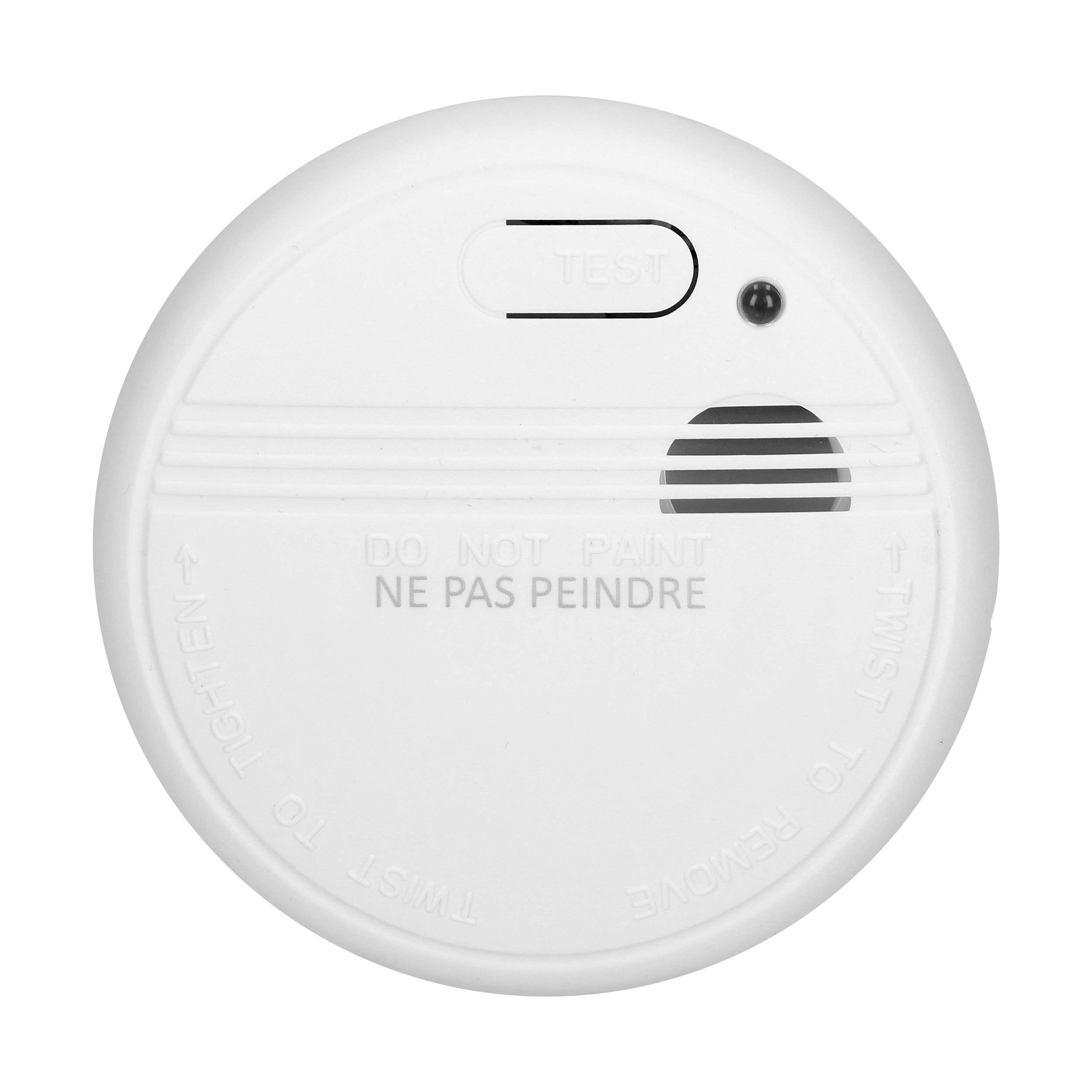 Baterija operated smoke detector, 9V DC, 5-year service life - Slika 3