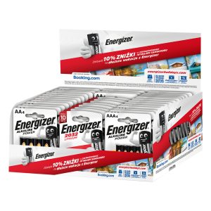 DISPLAY ENERGIZER Alkalne POWER 16xAA/4+13xAAA/4+8xCR2032/2 Booking