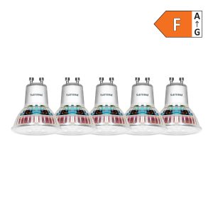 5 x Philips CorePro GU10 LED Žarulja, 4.7W, 375lm, 2700K, DIMM