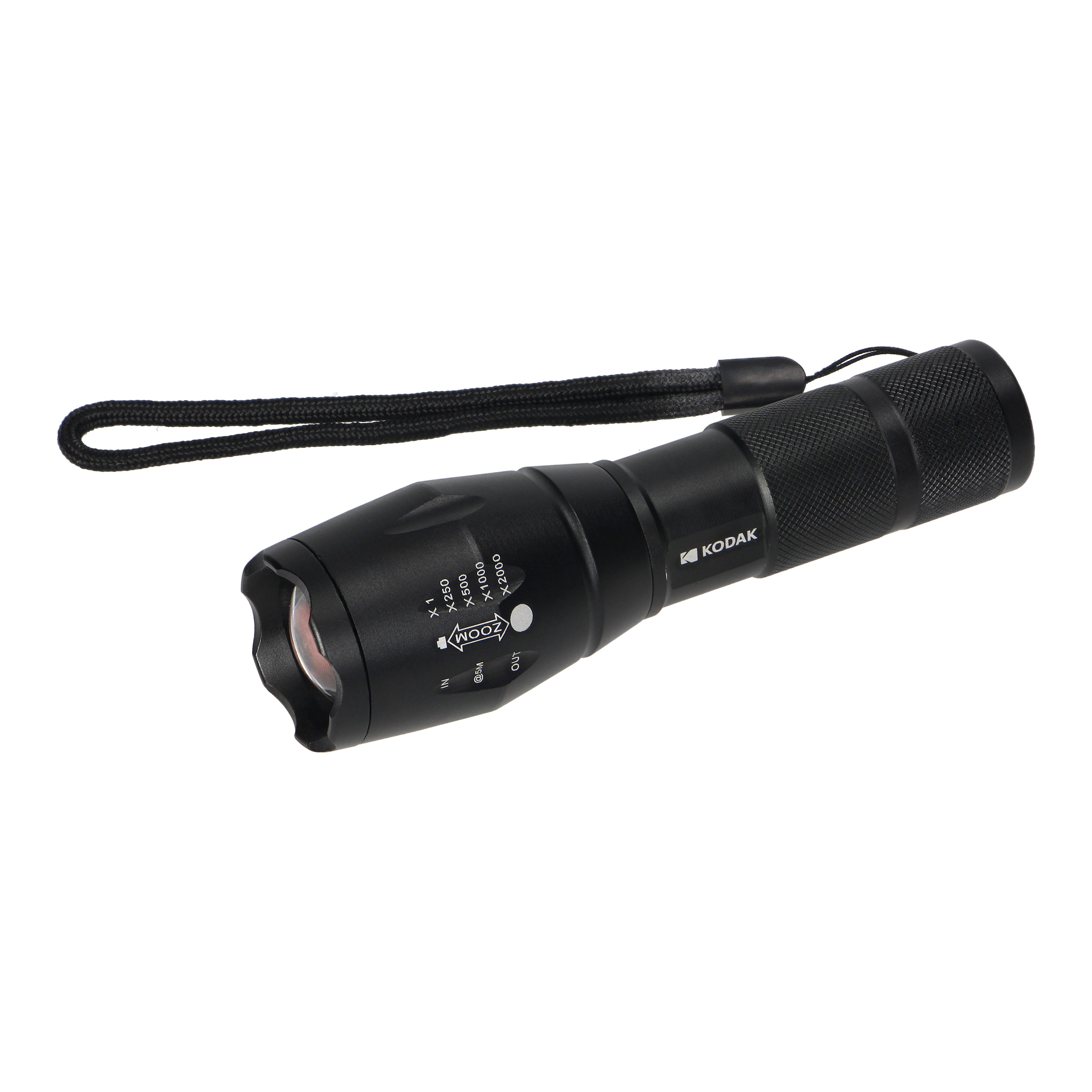 KODAK LED Ultra flashlight, 290lm, IP64, 3 x AAA, zoom, Crna