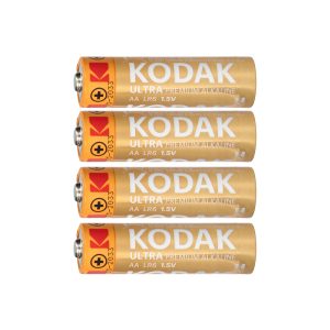 Kodak ULTRA Premium Alkalne AA LR6 Baterije, 4 Kom.
