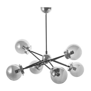 GALAKSI 6P, pendant Svjetiljka, E14 max. 6x 40W, chrome