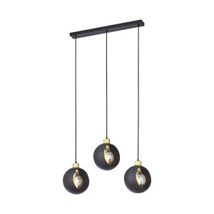 JALA 3P, pendant Svjetiljka, E27 max.15W, Crna
